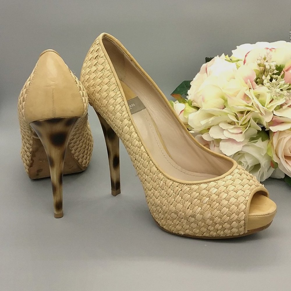 Baldan Peeptoe Platform Pumps